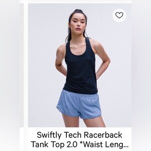 Lululemon racerback navy size 4